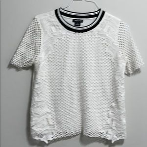 Trouve Crochet Lace Top from Nordstrom
